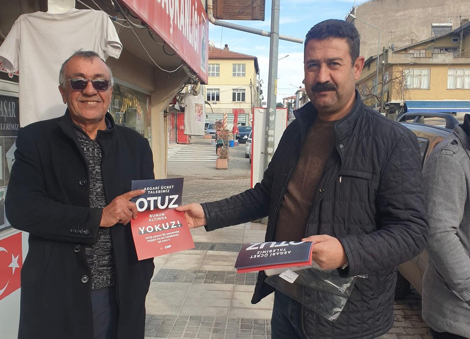  CHP Çayıralan İlçe Başkanı Üstün: "Asgari Ücret En Az 30 Bin TL Olmalı"